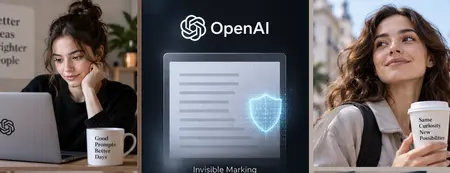 Невидимая маркировка текстов в ChatGPT от OpenAI.