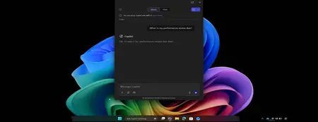 Copilot открывает дверь ИИ-агентам на панели задач в Windows 11.