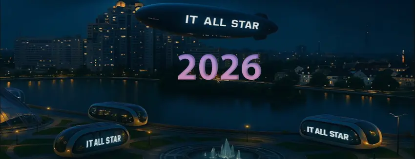 Минск встречает IT ALL STAR 2026: Будущее технологий в одном месте.