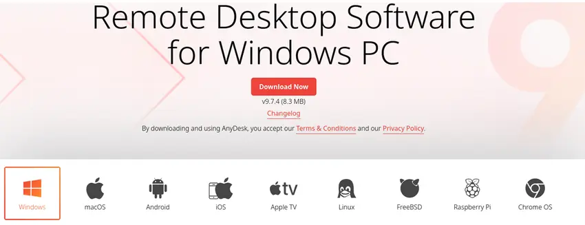 Что нового в обновлении AnyDesk 9.7.4.