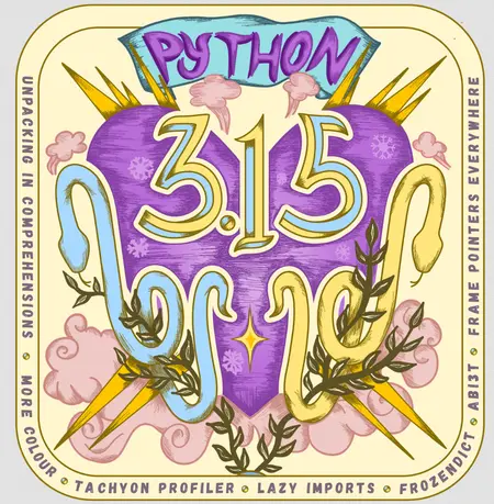 Релиз Python 3.15: JIT-компилятор, sentinel, frozendict и ленивые импорты