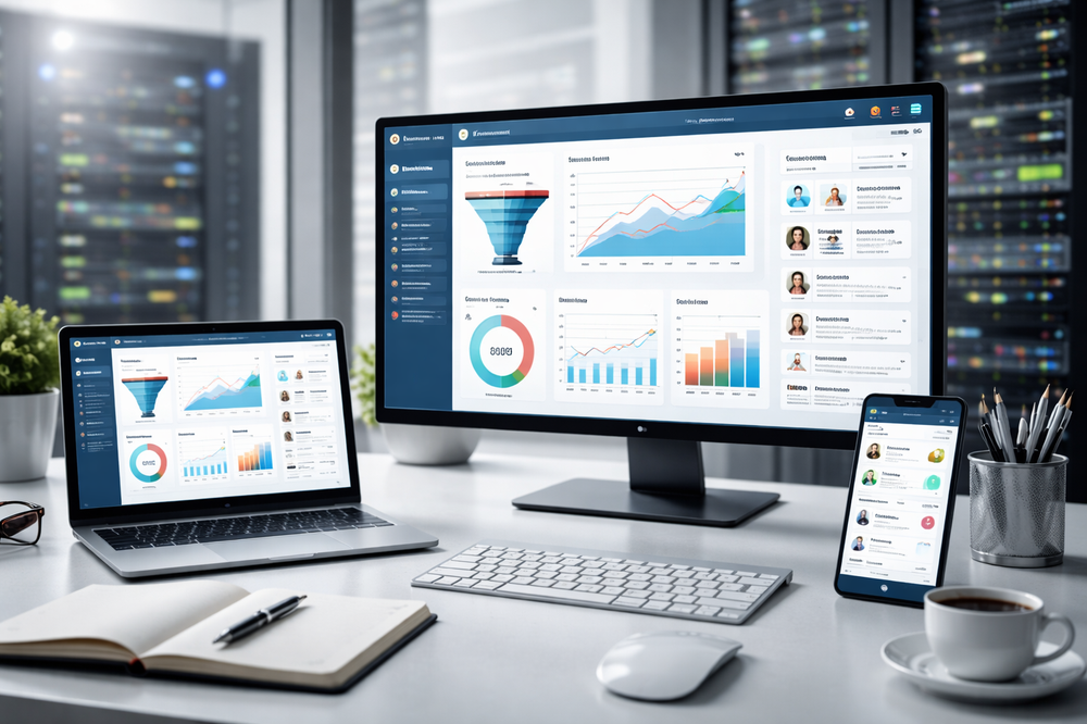 CRM системы для бизнеса: полный контроль клиентов, продаж и процессов в одной системе.