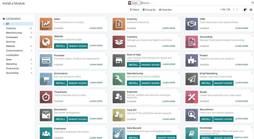 Odoo-Install-a-Module