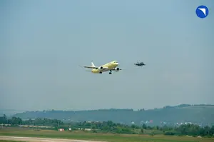 МС-21-310 с отечественными двигателями ПД-14 совершил первый полёт