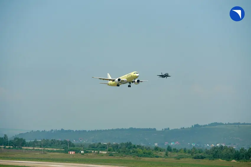 МС-21-310 с отечественными двигателями ПД-14 совершил первый полёт