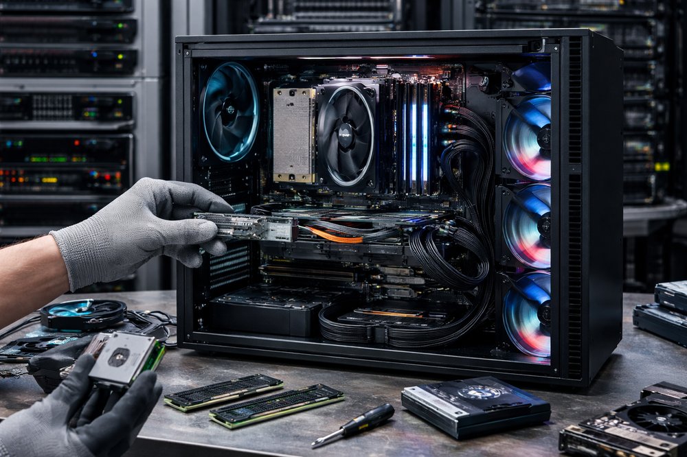 Модернизация компьютеров для бизнеса: быстрее, стабильнее, выгоднее покупки нового ПК.