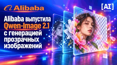 Alibaba представила Qwen-Image 2.1: генерация прозрачных изображений и работа с 10 референсами