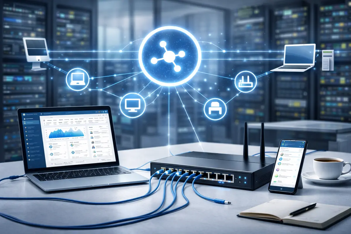 Локальные сети (ЛВС), компьютерная сеть.