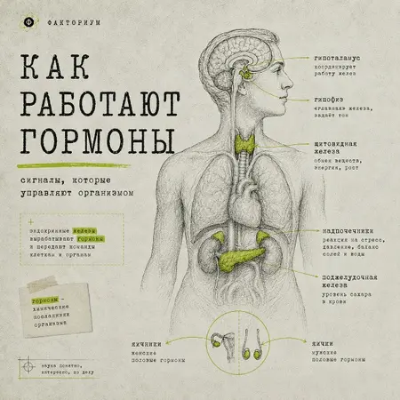 Как работают гормоны: от рецепторов к обратной связи