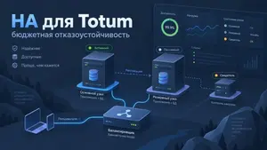HA для Totum на двух серверах: как построить отказоустойчивость без лишних затрат